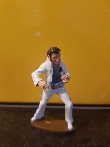 Hand painted metal - cast, figure
