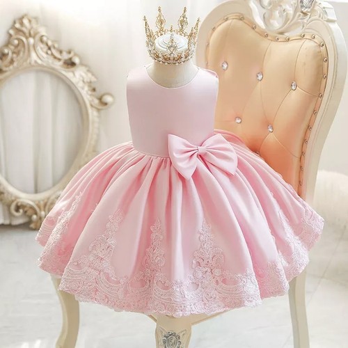 Baby girl pink satin - girl's,