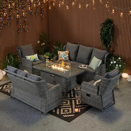 Seater rattan garden - seater,
