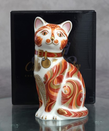 Royal crown derby cat jock - royal,