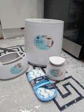 Minky Bathroom Bin Bundle Including Waste Bin and Kitchen Pad Brand New