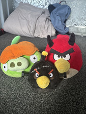 3x Angry Birds Seasons Plush 