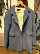 Equetech Ladies Hunt Wool Frock Coat - Navy Blue