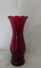 Anchor Hocking USA Fluted Red