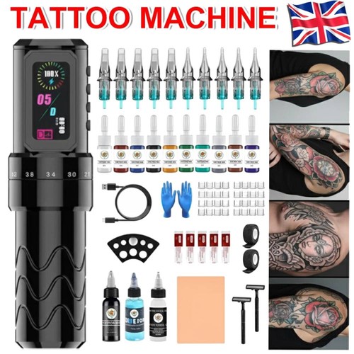 Tattoo pen kit wireless - tattoo, kit,