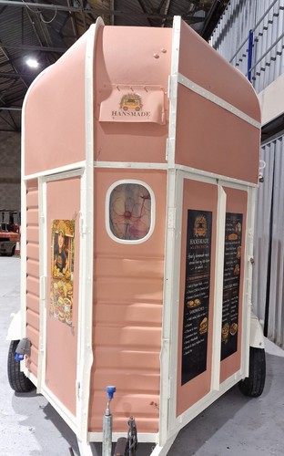Converted rice horse box - , into