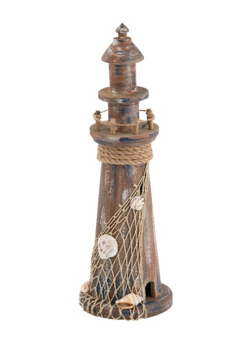 39cm wooden nautical ornament - nautical,