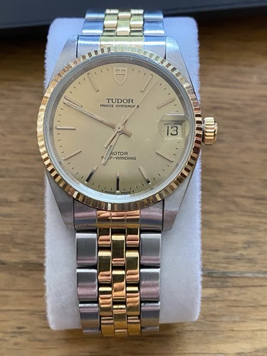 Tudor prince oysterdate - oysterdate, silver