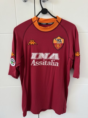 Roma home shirt 2000 01 - roma,