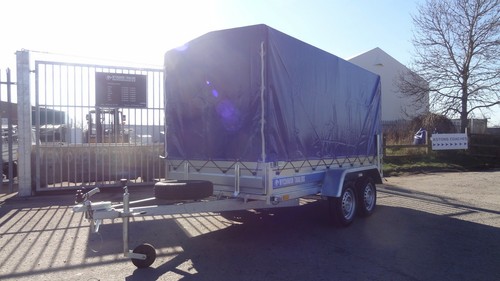 Car trailer 10ftx5ft twin - trailer, axle