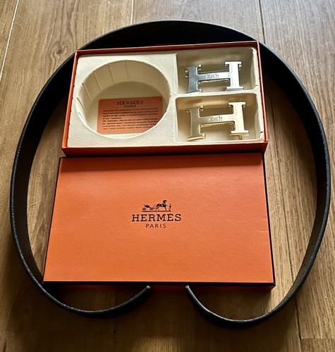 Hermes black belt - black,