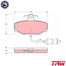 BRAKE PAD SET DISC BRAKE