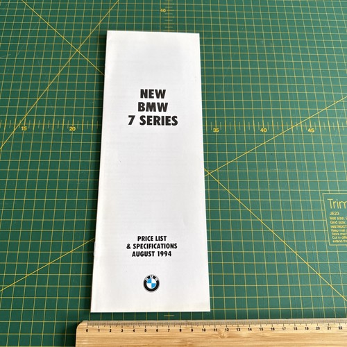 Bmw 730i 740i saloon sedan - bmw,