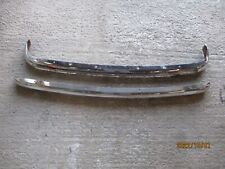 BMC CLASSIC MG MORRIS AUSTIN 1100 1300 GT ADO16 CHROME FRONT & REAR BUMPERS