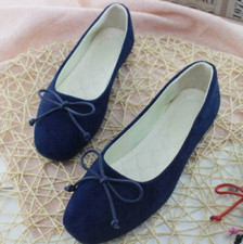 Women Ballet Ballerina Dolly Pumps Ladies Comfy Flats Slip On Loafers Shoes Size