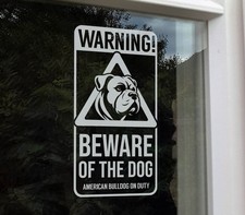 Warning: Beware of the Dog