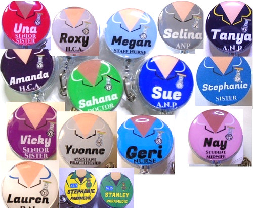 Nurse badge reel - nurse, id