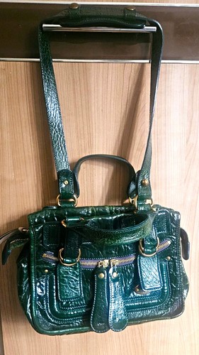 Chloé green patent leather - patent,