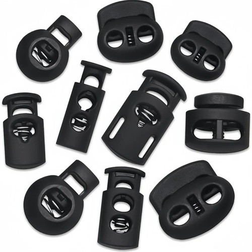 10pc cord lock plastic - plastic, stopper