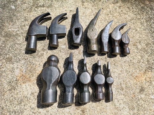 Vintage hammer heads etc 12 - heads, x