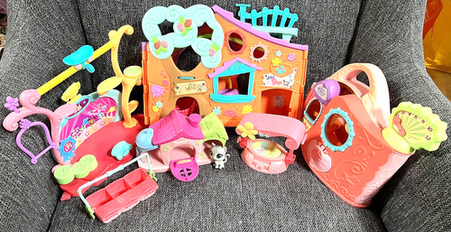 Littlest pet shop bundle x6 - shop,