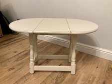 Drop leaf small painted table - drop,