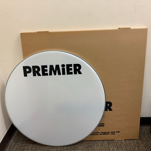 Premier logo bass drum head - logo,