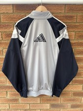 Vintage Grey Navy Full Zip