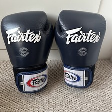 Fairtex BGV9 Mexican Style Boxing Gloves 10oz Black - Excellent Condition