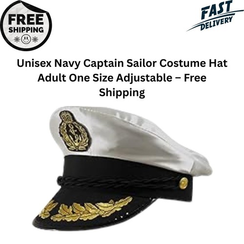 Unisex navy captain sailor - unisex,