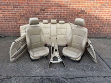 BMW 3 SERIES E90 SALOON LCI M SPORT NAHT BEIGE HEATED SEATS SET