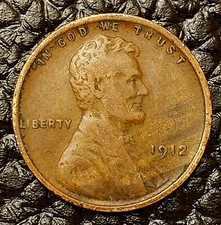 1912-P Lincoln Wheat Cent ~