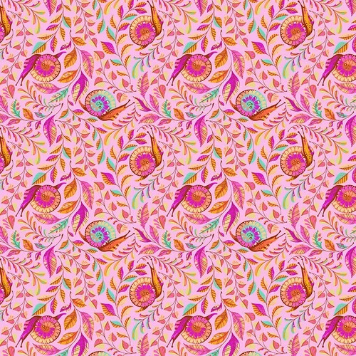 Tula pink fabric - slow, &
