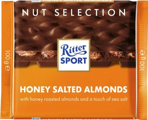 Ritter sport honey salted - sport,