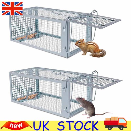2pack humane rat trap - 2pack, cage