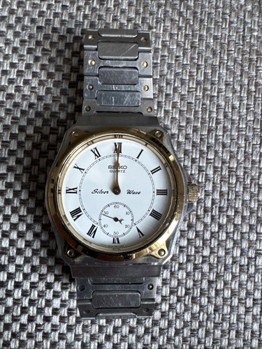 Vintage seiko silver wave - vintage,