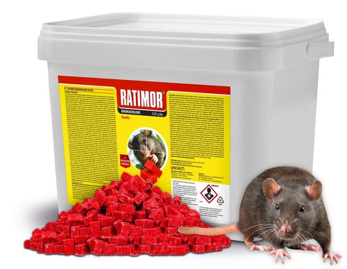 Rat mouse poison bait - &,