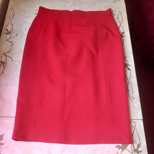 Coast red straight skirt - coast,