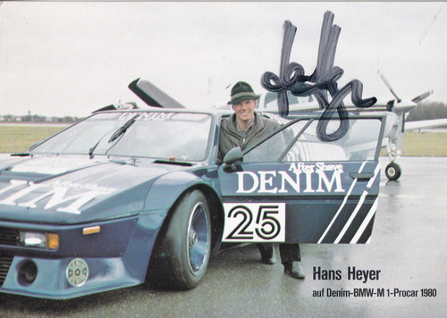 Autograph hans heyer - autograph,