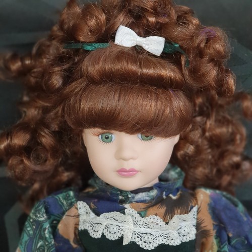 Porcelain doll - porcelain, (610)