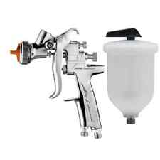 1 x Anest Iwata AZ3 HTE S IMPACT Chrome Spray Gun 1.3mm Tip 600cc Gravity Cup