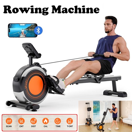Magnetic rowing machine - machine, rower