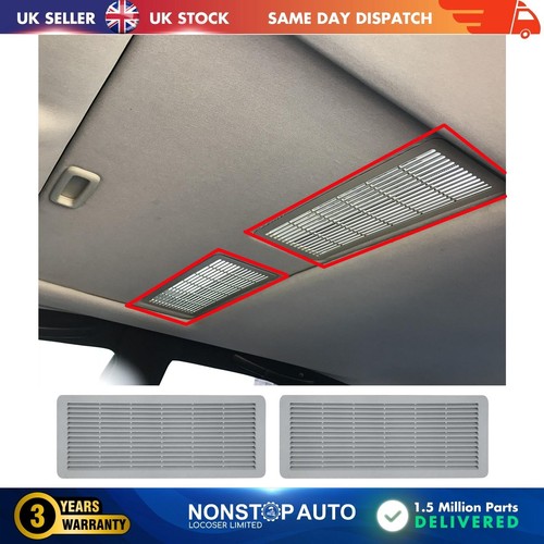 Sunroof grille vent cover - 2x,
