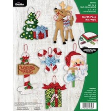 Bucilla Felt Ornaments