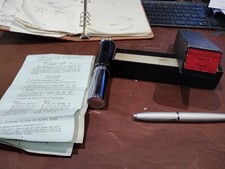 Vintage Otis King Calculator With Instructions And Original Box