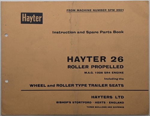 Hayter roller propelled - 26,