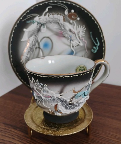 Japanese demitasse dragonware - japanese,