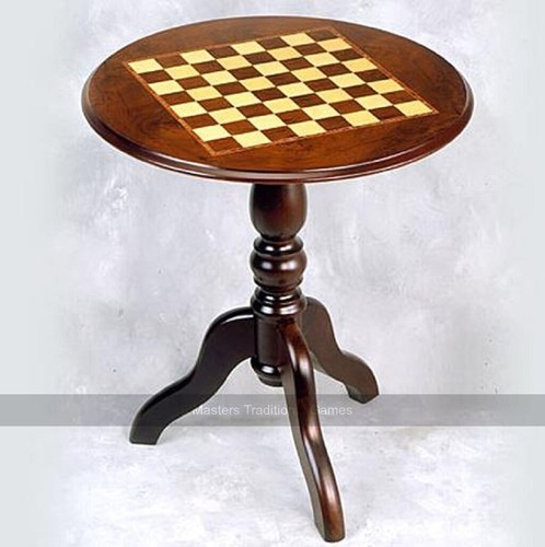 Giglio 58cm round wooden chess - wooden,