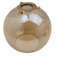 Light Shade Ceiling Easy Fit Pendant Lamp Replacement Amber Glass Light Fitting