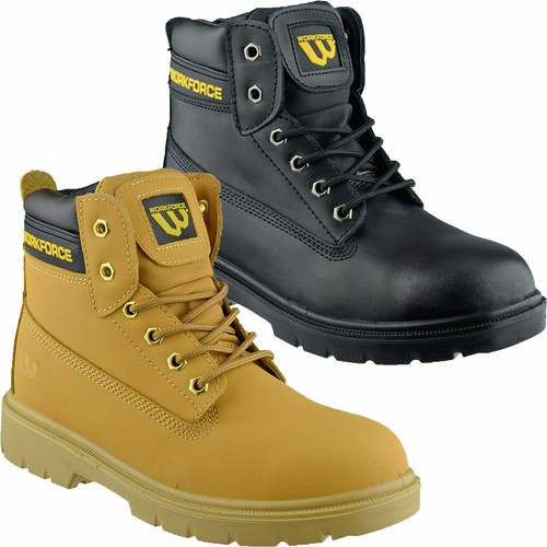 Mens leather ankle safety - leather,
